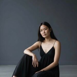 ✨ One-of-a-Kind Former Joffrey Ballet Handkerchief Dress – Black – XS/S ✨